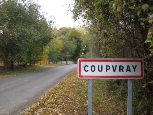 panneau de la ville Coupvray